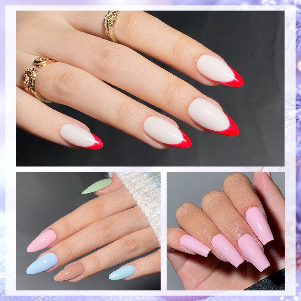 LDS Color Craze Gel Nail Polish - 867 Cranberry - 0.5oz - DTK Nail Supply