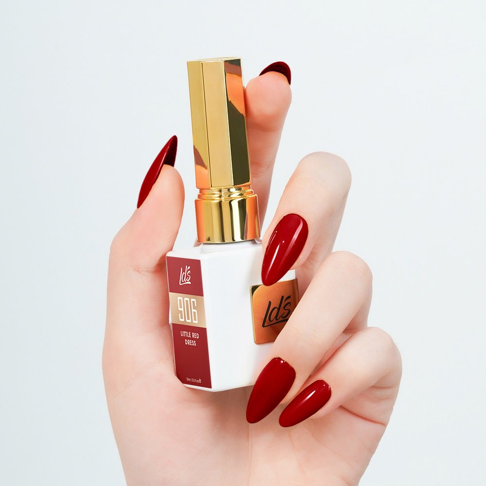 LDS Color Craze Gel Nail Polish - 906 Little Red Dress