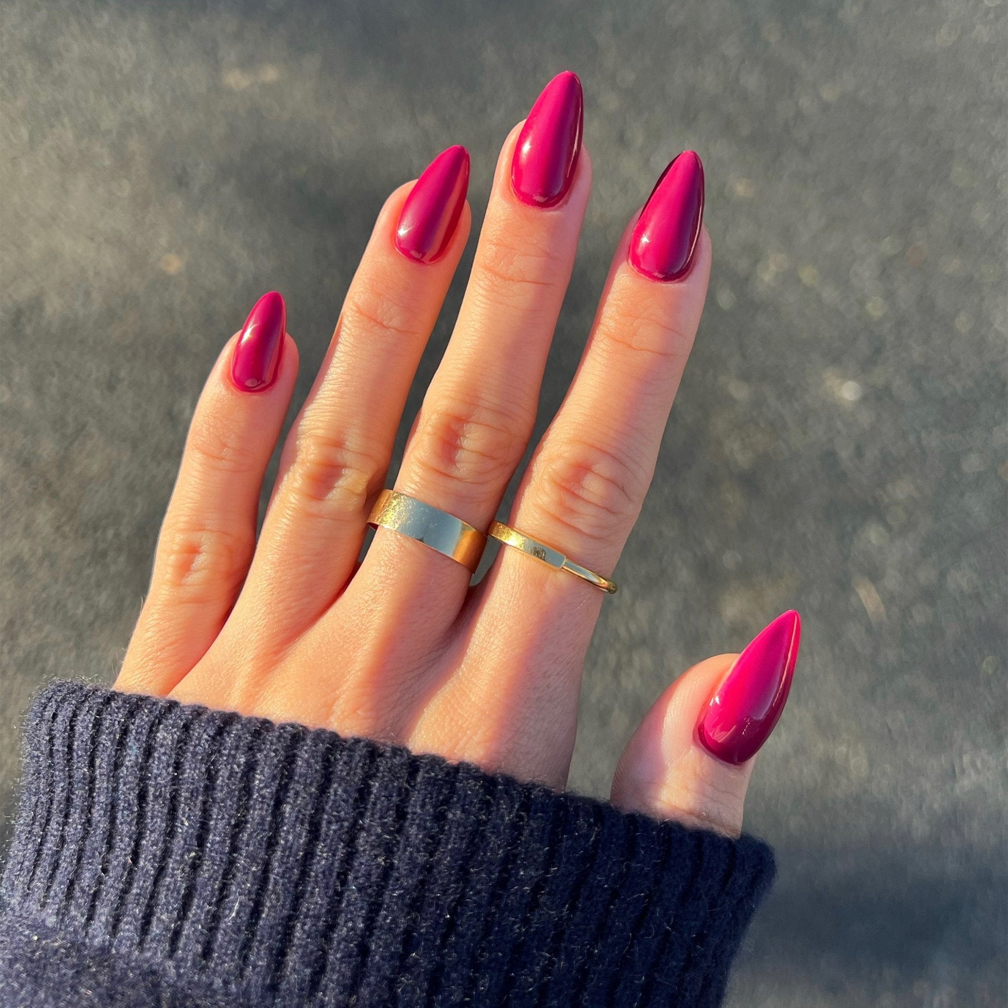 LDS Color Craze Gel Nail Polish - 918 Beetroot - 0.5oz - DTK Nail Supply