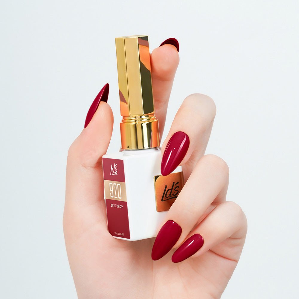 LDS Color Craze Gel Nail Polish - 920 Beet Drop - 0.5oz - DTK Nail Supply
