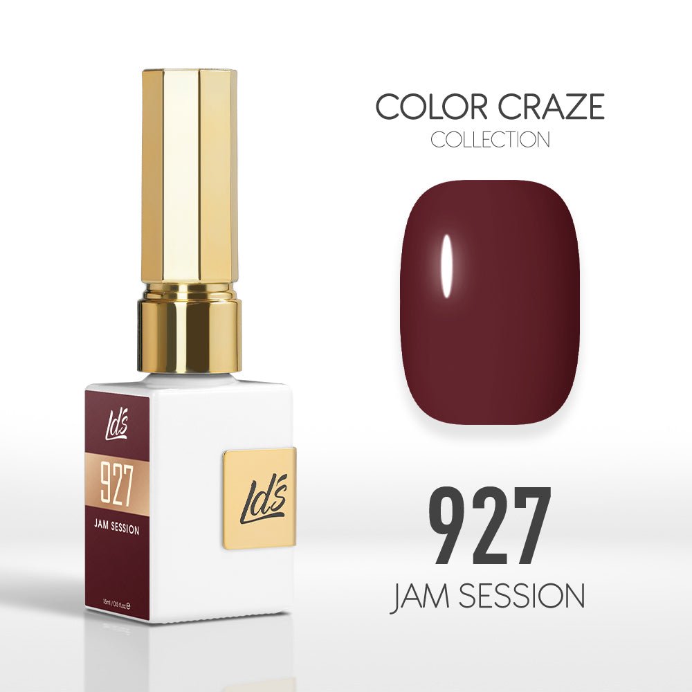 LDS Color Craze Gel Nail Polish - 927 Jam Session - 0.5oz - DTK Nail Supply