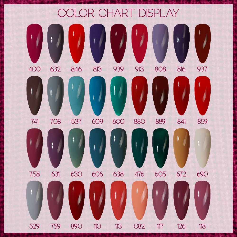 LDS Color Craze Gel Nail Polish - 939 Demon Hour - 0.5oz - DTK Nail Supply