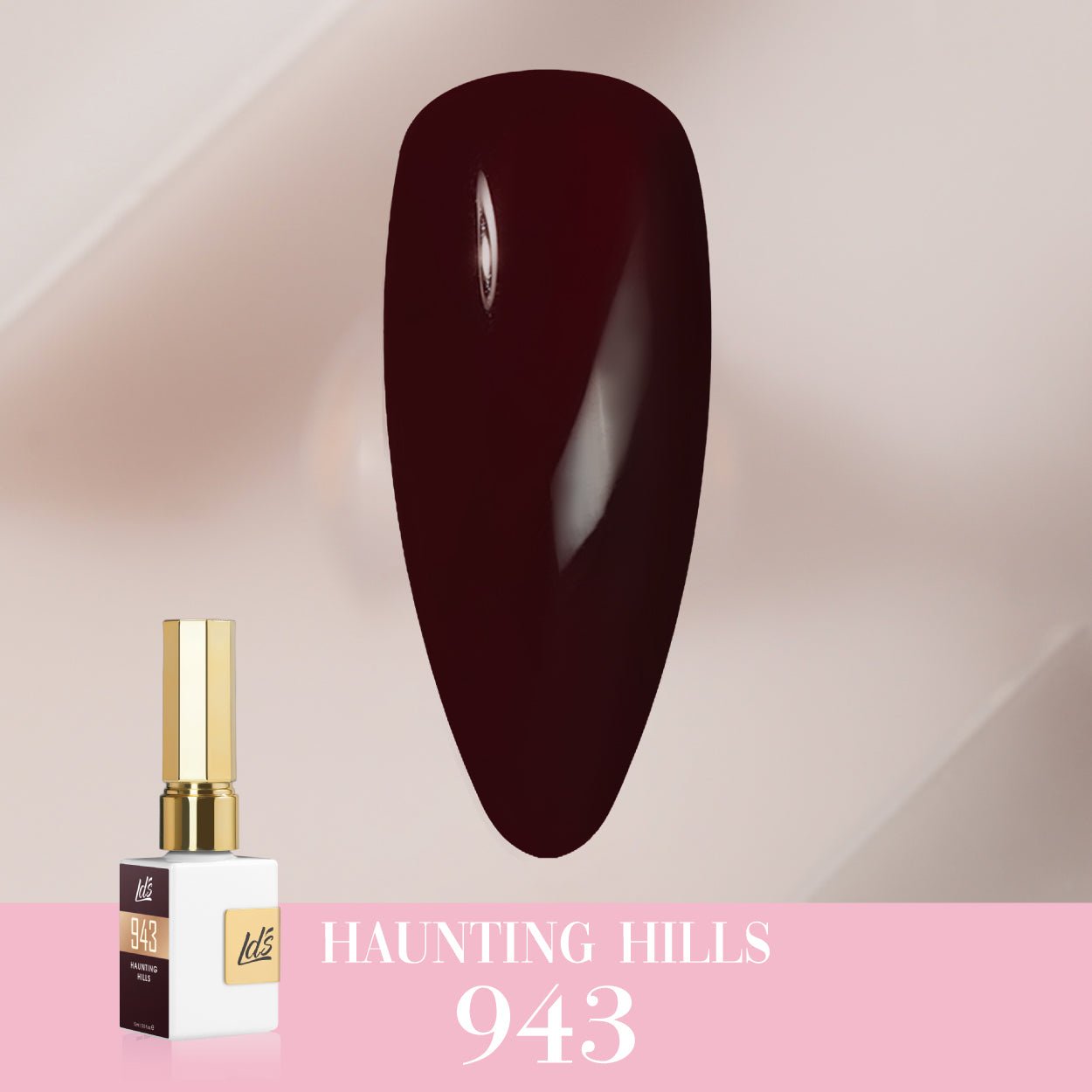 LDS Color Craze Gel Nail Polish - 943 Haunting Hills - 0.5oz - DTK Nail Supply