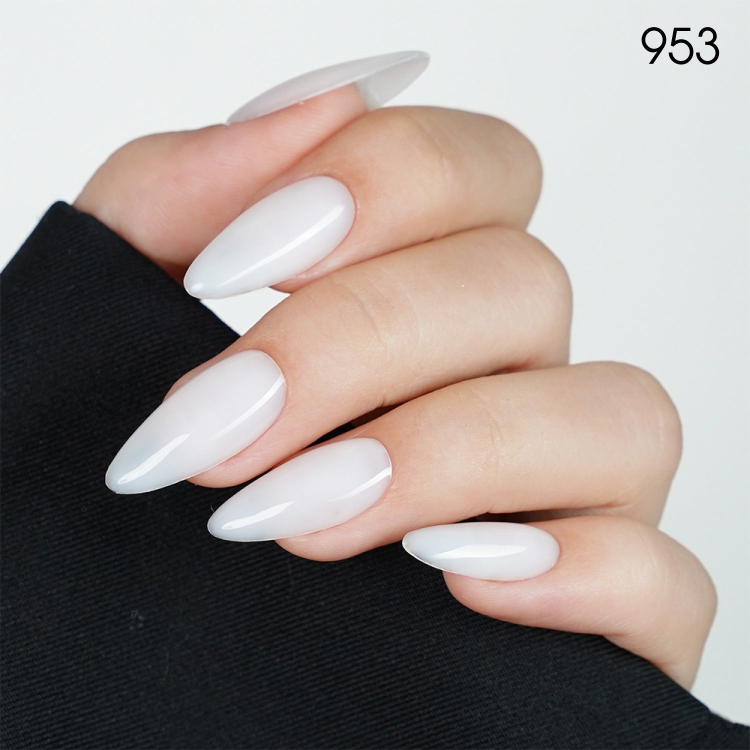 LDS Color Craze Gel Nail Polish - 953 Simply White - 0.5oz - DTK Nail Supply