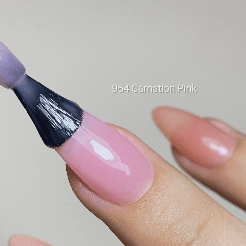 LDS Color Craze Gel Nail Polish - 954 Carnation Pink - 0.5oz - DTK Nail Supply