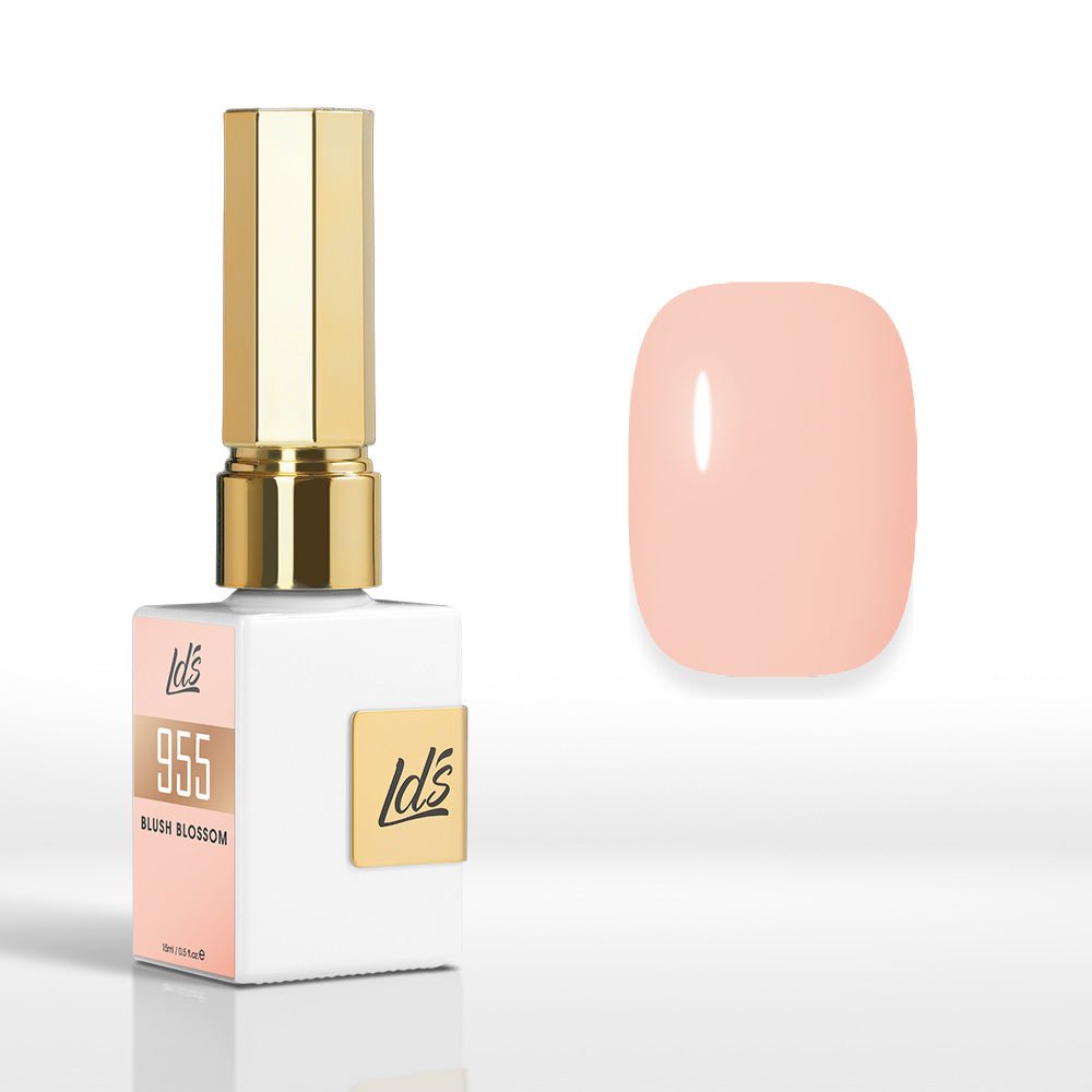 LDS Color Craze Gel Nail Polish - 955 Blush Blossom - 0.5oz - DTK Nail Supply