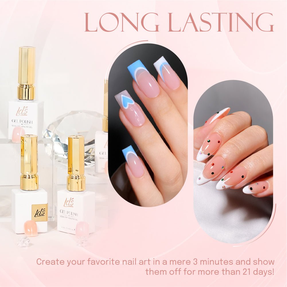 LDS Color Craze Gel Nail Polish - 955 Blush Blossom - 0.5oz - DTK Nail Supply