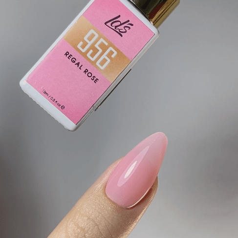 LDS Color Craze Gel Nail Polish - 956 Regal Rose - 0.5oz - DTK Nail Supply