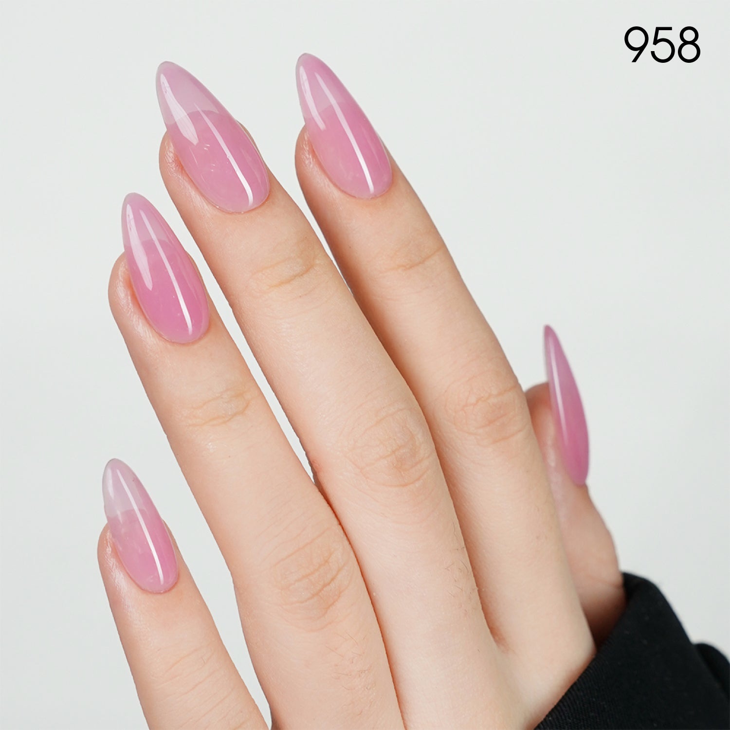 LDS Color Craze Gel Nail Polish - 958 Burnt Plum - 0.5oz - DTK Nail Supply