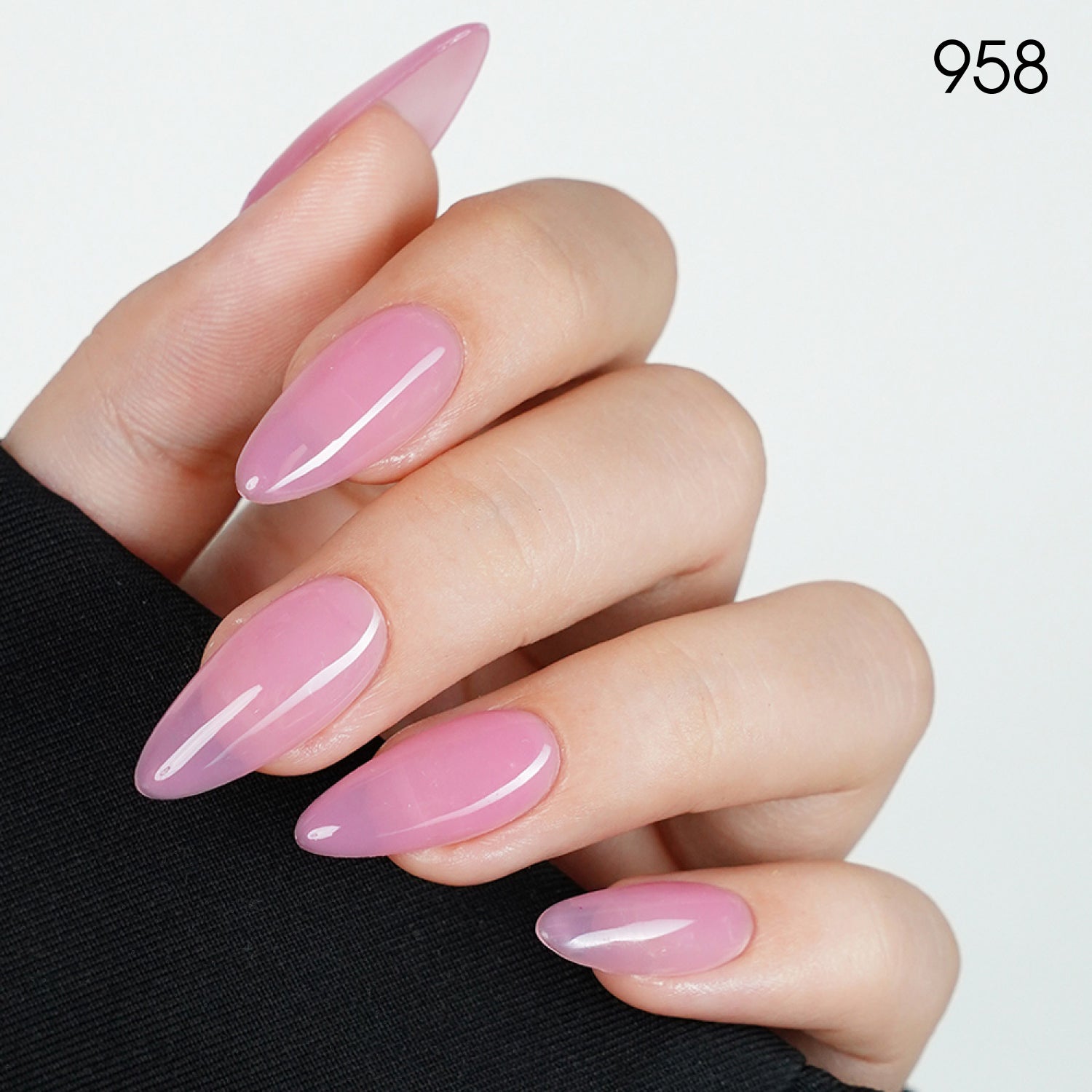 LDS Color Craze Gel Nail Polish - 958 Burnt Plum - 0.5oz - DTK Nail Supply