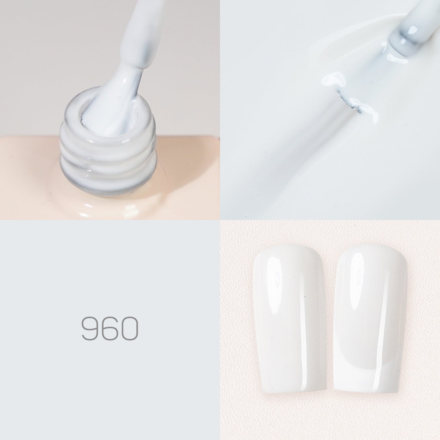 LDS Color Craze Gel Nail Polish - 960 Bouncy Bunny - 0.5oz - DTK Nail Supply