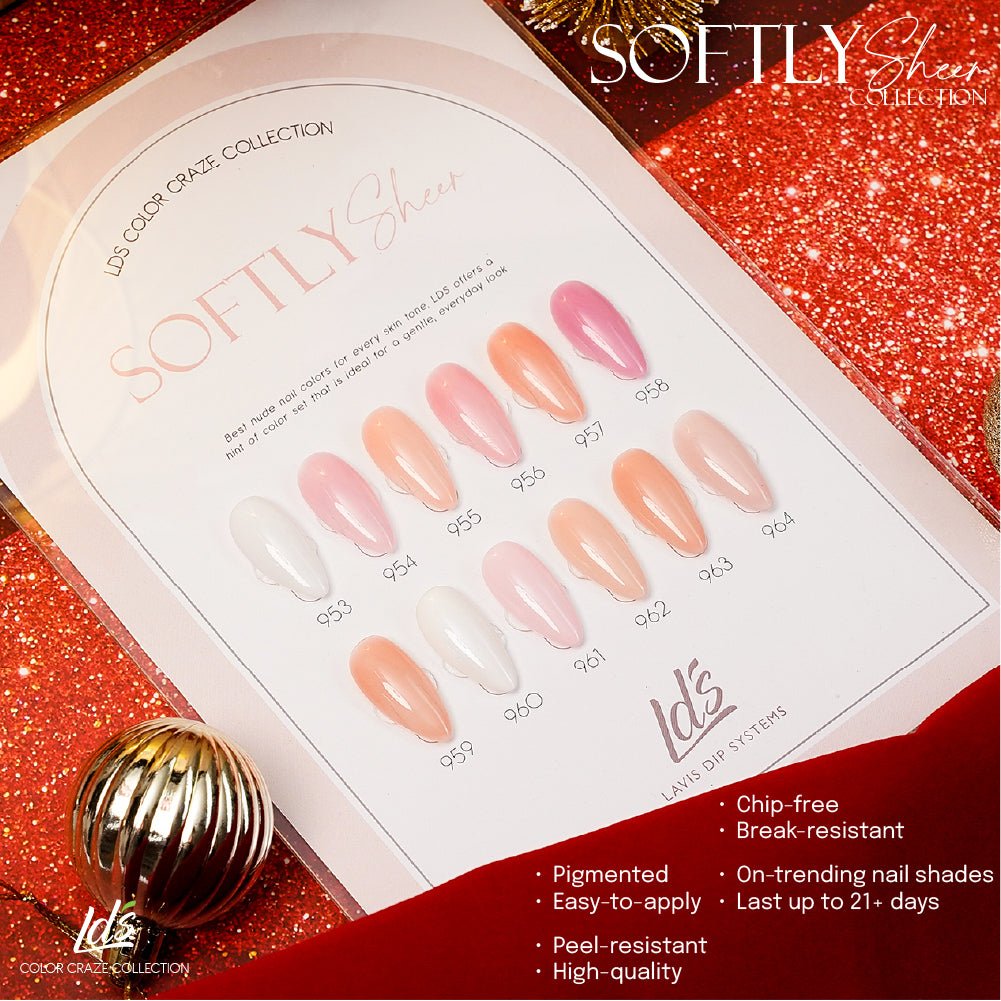 LDS Color Craze Gel Nail Polish - 961 Bubble Bliss - 0.5oz - DTK Nail Supply