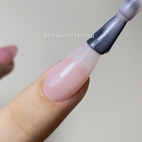 LDS Color Craze Gel Nail Polish - 964 Keep It Neutral - 0.5oz - DTK Nail Supply