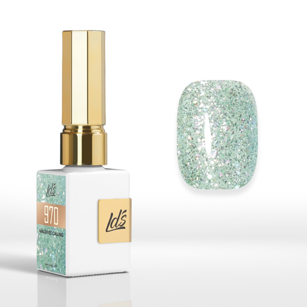 LDS Color Craze Gel Nail Polish - 970 Maldives Calling - 0.5oz - DTK Nail Supply