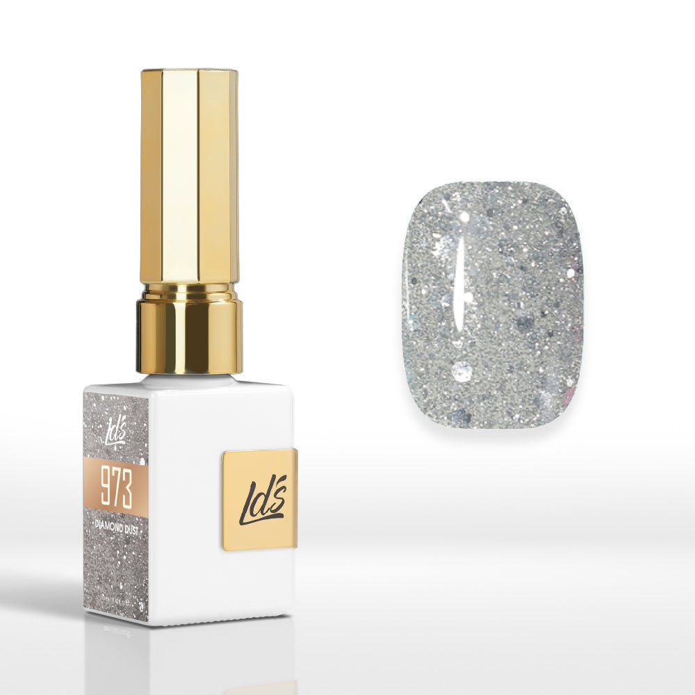 LDS Color Craze Gel Nail Polish - 973 Diamond Dust - 0.5oz - DTK Nail Supply
