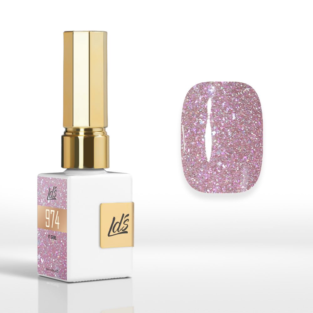 LDS Color Craze Gel Nail Polish - 974 It Girl - 0.5oz - DTK Nail Supply