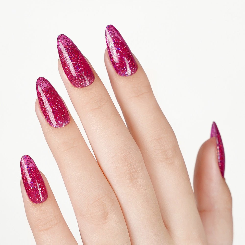 LDS Color Craze Gel Nail Polish - 978 Silver Lining - 0.5oz - DTK Nail Supply