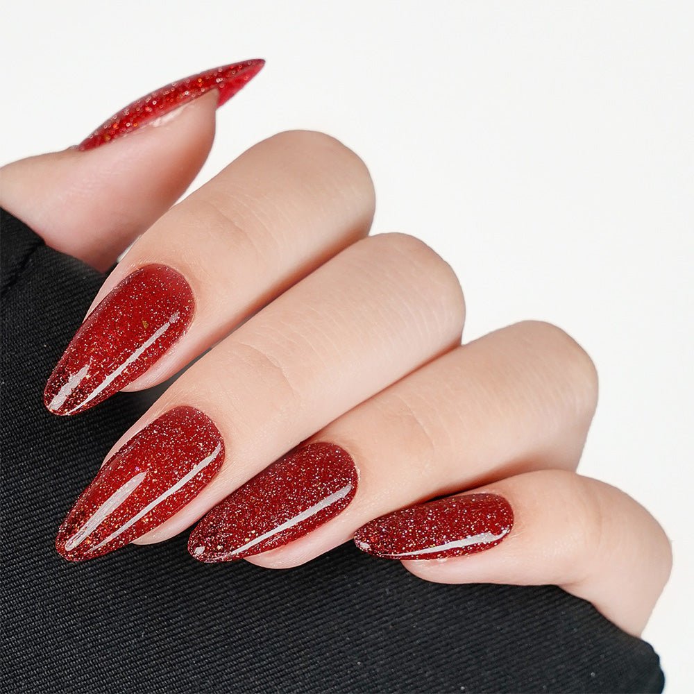 LDS Color Craze Gel Nail Polish - 979 Garnet Glow - 0.5oz - DTK Nail Supply