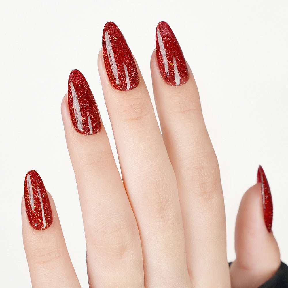 LDS Color Craze Gel Nail Polish - 979 Garnet Glow - 0.5oz - DTK Nail Supply