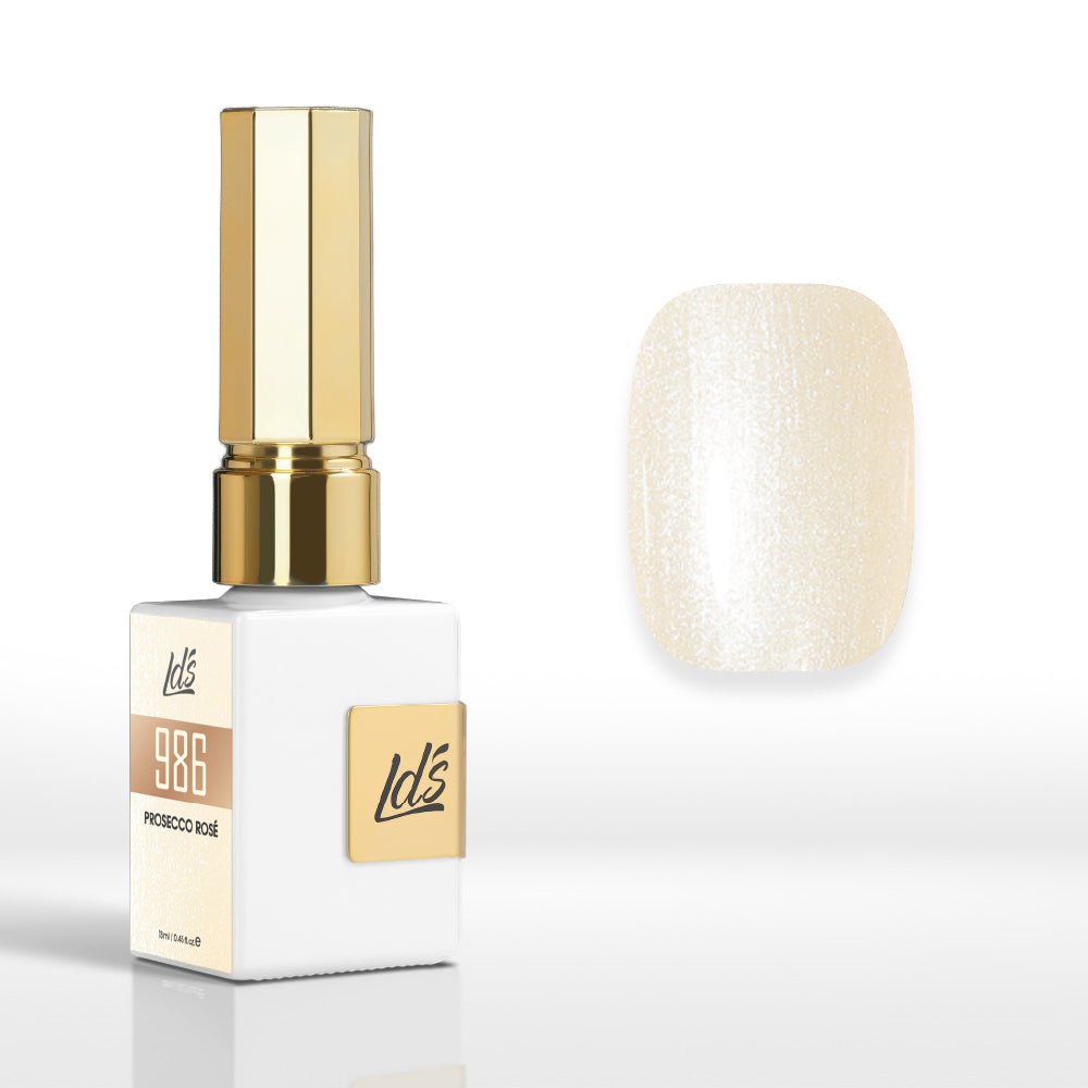 LDS Color Craze Gel Nail Polish - 986 Prosecco Rosé - 0.5oz - DTK Nail Supply