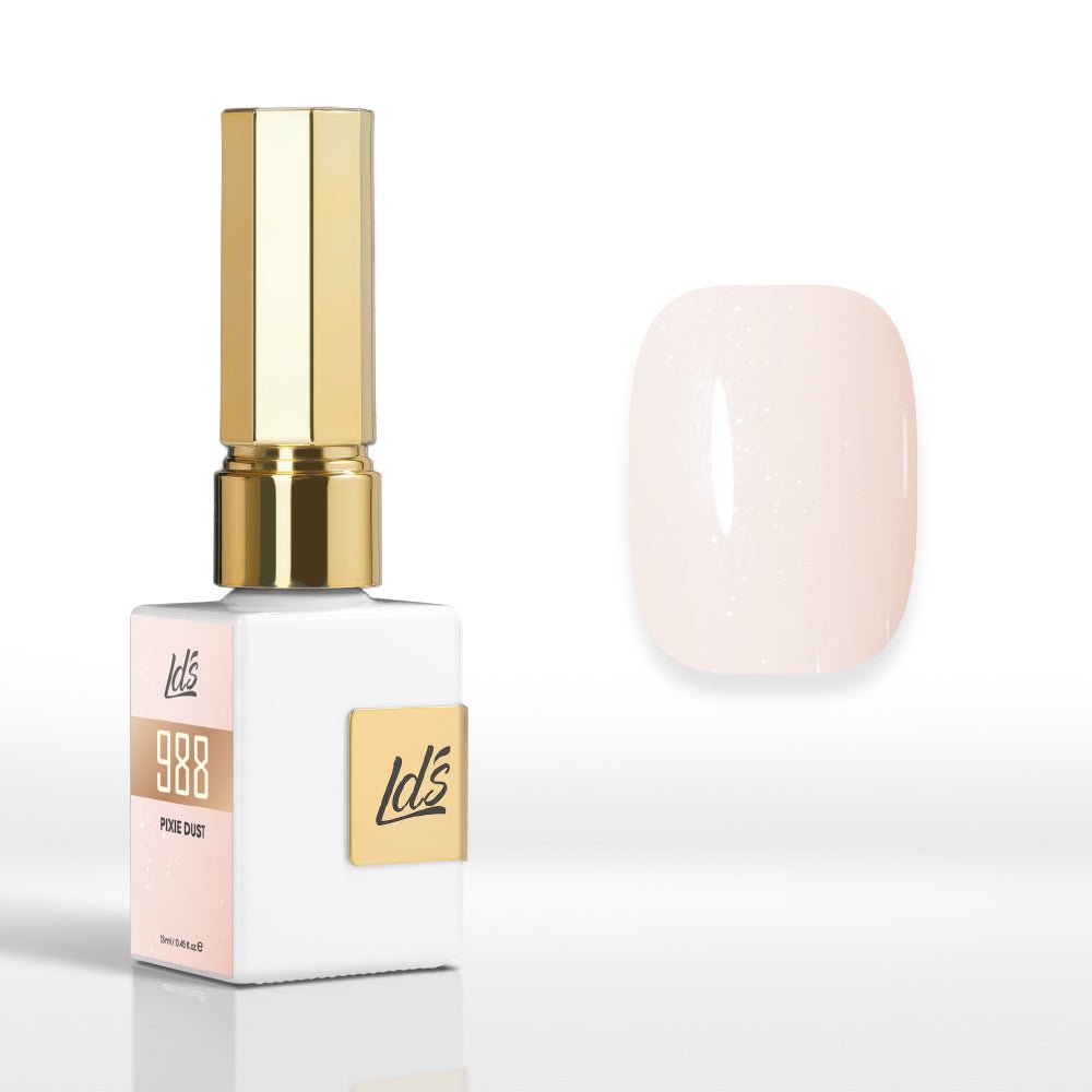 LDS Color Craze Gel Nail Polish - 988 Pixie Dust - 0.5oz - DTK Nail Supply