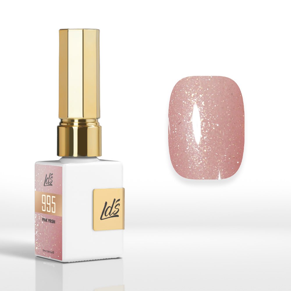 LDS Color Craze Gel Nail Polish - 995 Pink Prism - 0.5oz - DTK Nail Supply