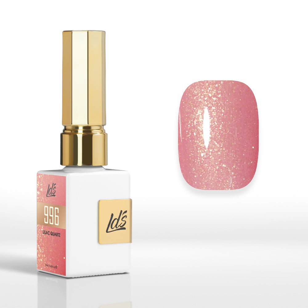 LDS Color Craze Gel Nail Polish - 996 Lilac Quartz - 0.5oz - DTK Nail Supply