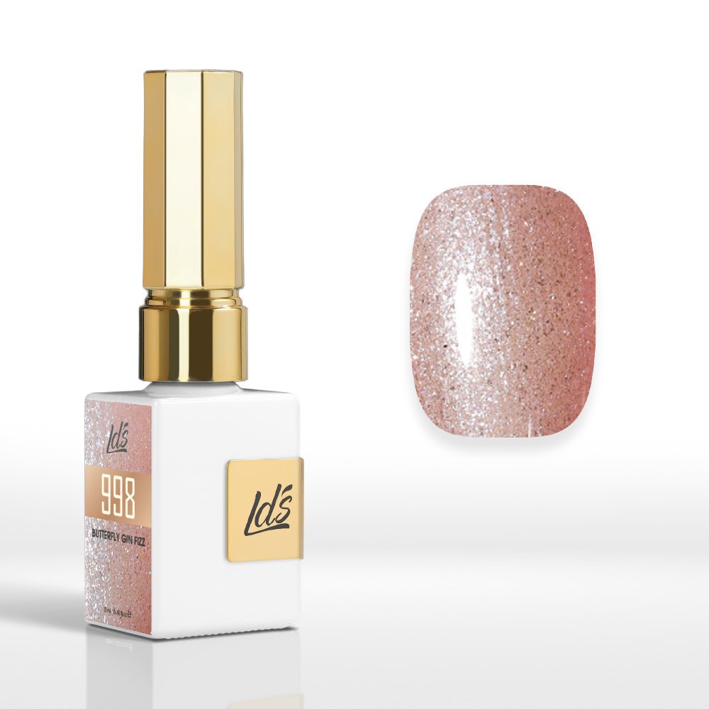 LDS Color Craze Gel Nail Polish - 998 Butterfly Gin Fizz - 0.5oz - DTK Nail Supply