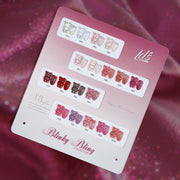 LDS Color Craze Gel Nail Polish - Set 18 Colors - Blinky Bling Collection - DTK Nail Supply