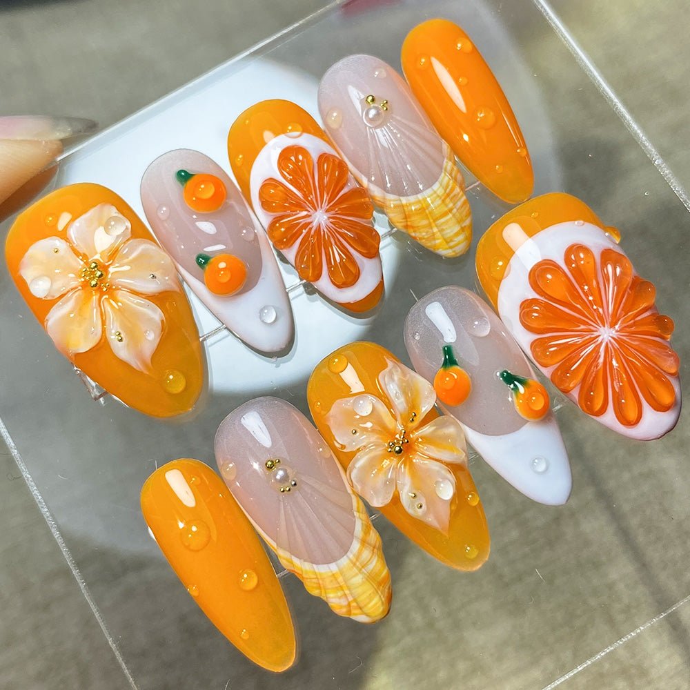 LDS Color Craze Gel Polish 567 Amber Rush — Orange 0.5oz - DTK Nail Supply