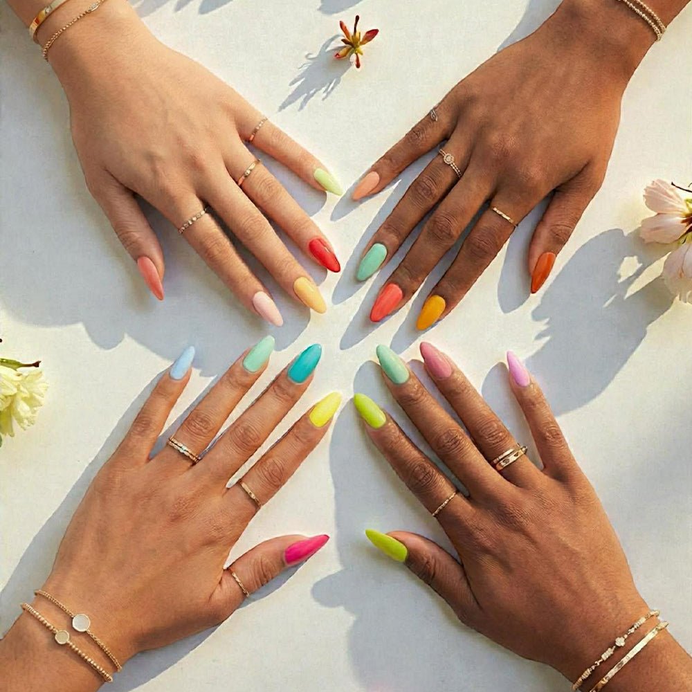 LDS Color Craze - Set 72 Colors - Gel Polish 0.5oz - Cupid's Garden Winter Collection - DTK Nail Supply