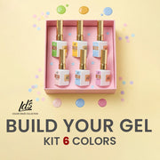 LDS Color Craze Set Gel Polish - Build Your Own 6 Gel Kit - DTK Nail Supply