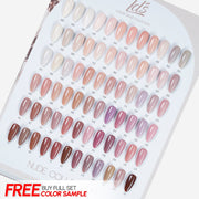 LDS Color Craze Set of 72 Gel Polish (0.5oz) - Nude Collection - DTK Nail Supply