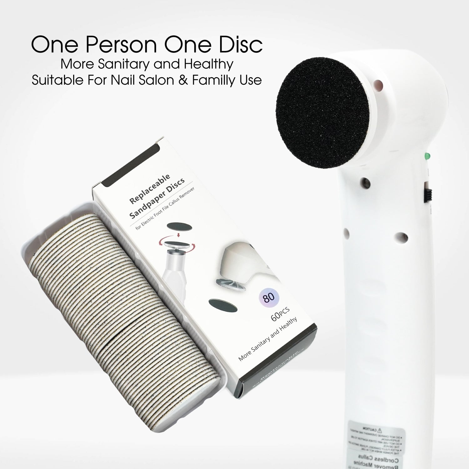 LDS Cordless Callus Remover Machine - DTK Nail Supply