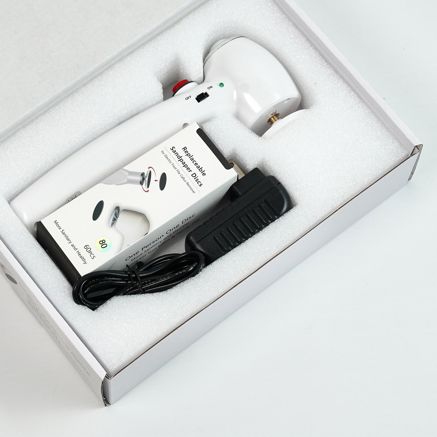 LDS Cordless Callus Remover Machine - DTK Nail Supply