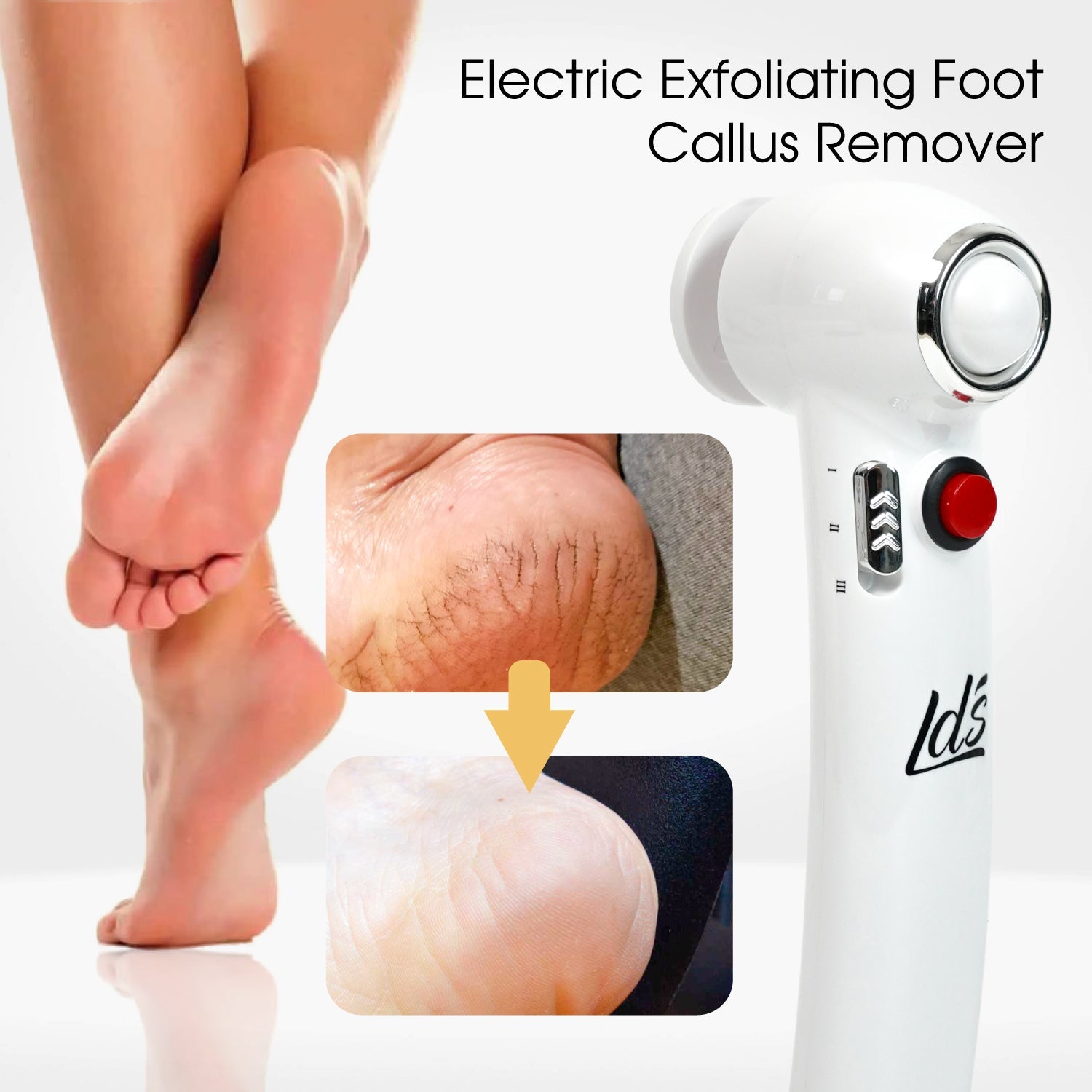 LDS Cordless Callus Remover Machine - DTK Nail Supply