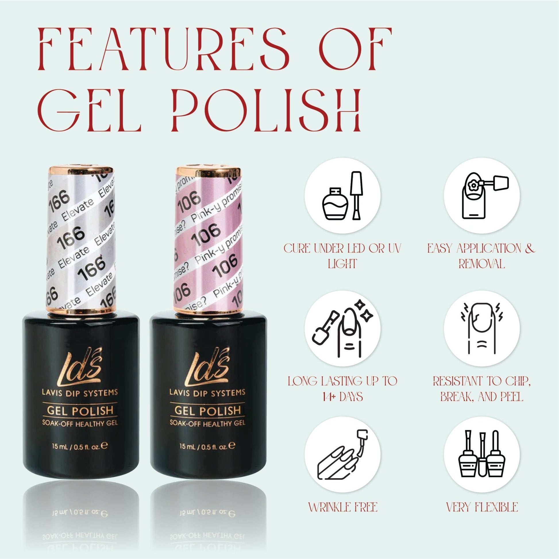 LDS Dipping Powder Nail - 147 Cobalt Blue - DTK Nail Supply