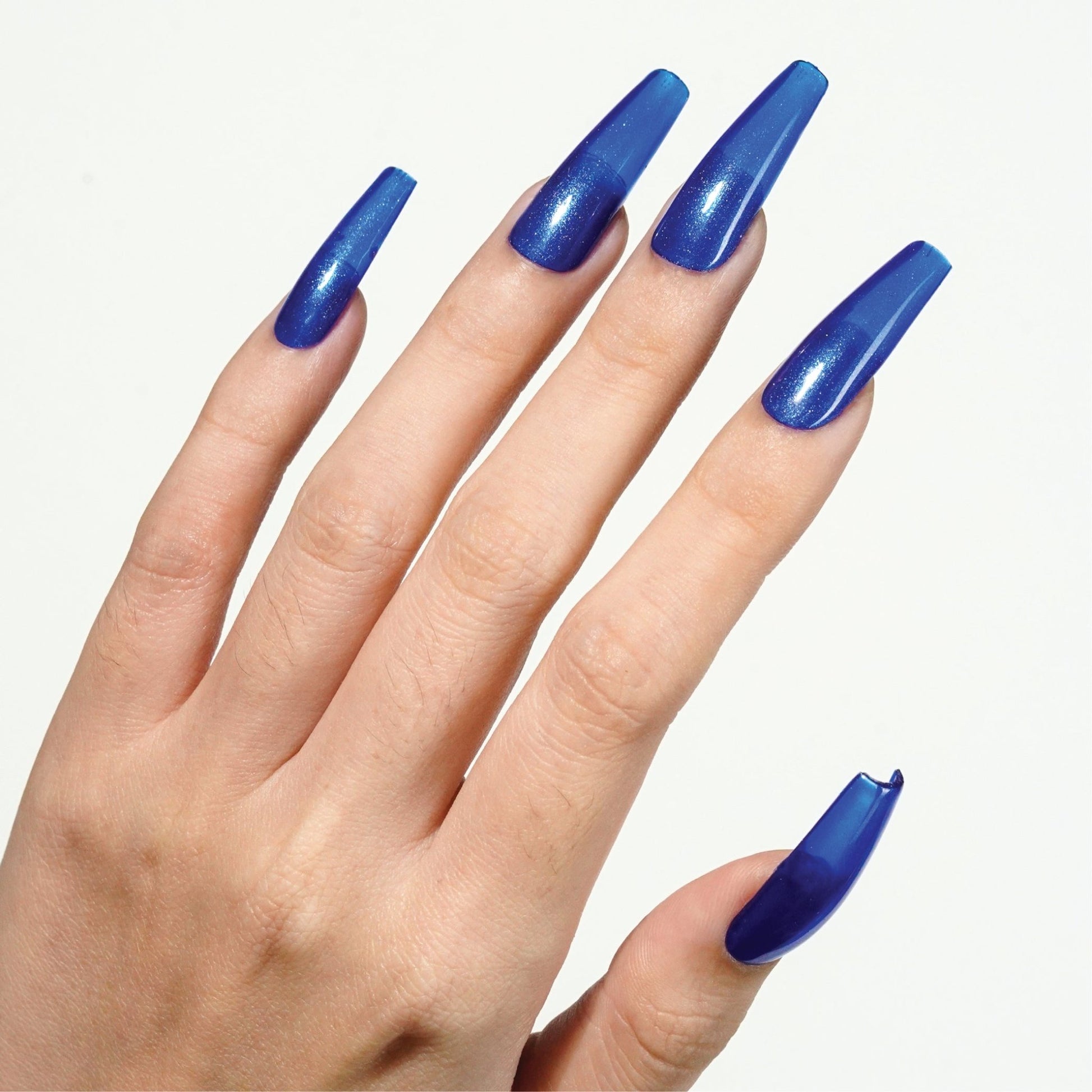 LDS Dipping Powder Nail - 147 Cobalt Blue - DTK Nail Supply