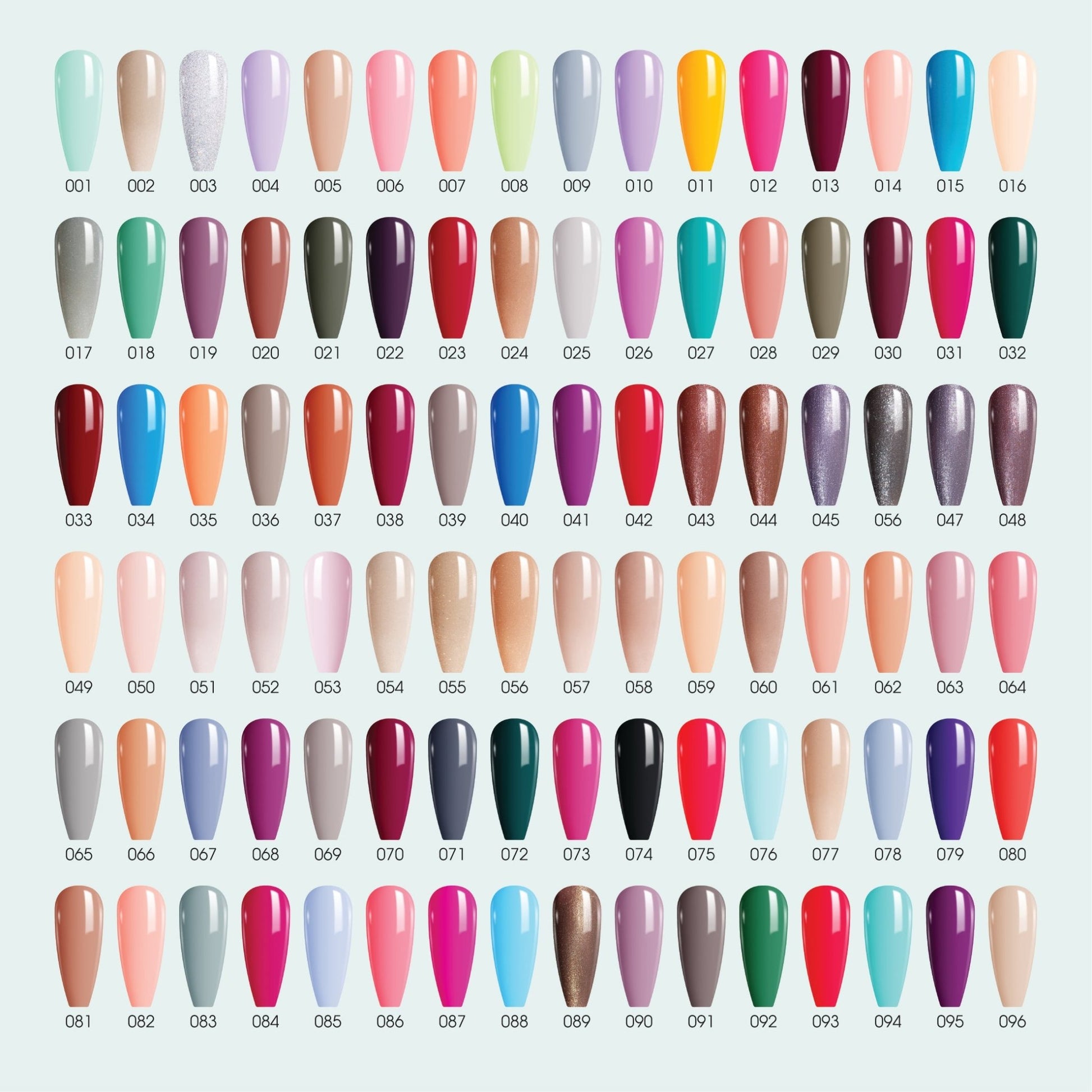 LDS Dipping Powder Nail - 147 Cobalt Blue - DTK Nail Supply
