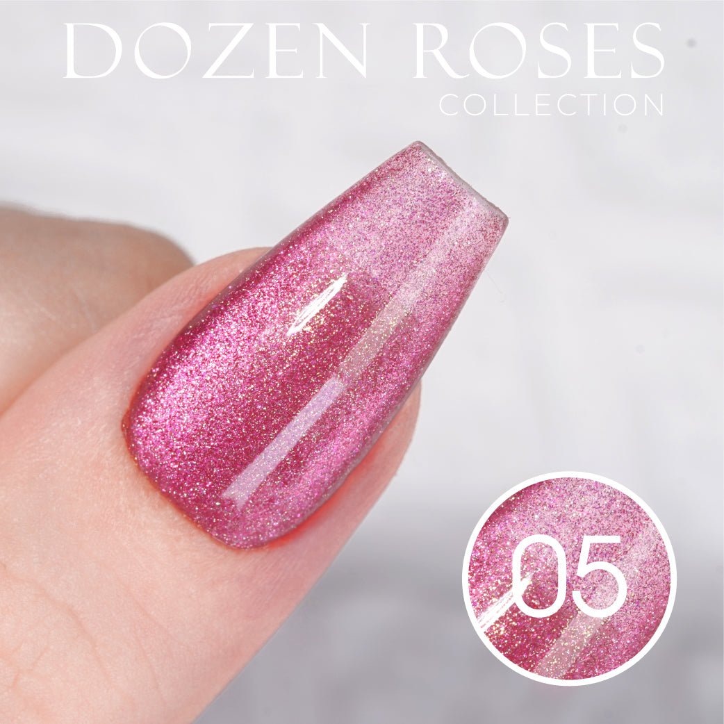 LDS DR05 - Gel Polish 0.5 oz - Dozen Roses Collection - DTK Nail Supply