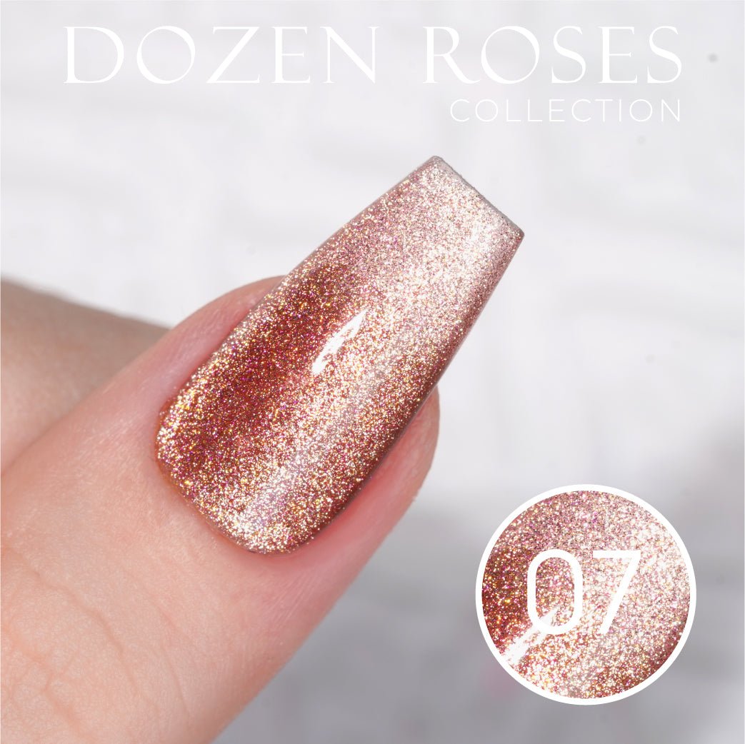 LDS DR07 - Gel Polish 0.5 oz - Dozen Roses Collection - DTK Nail Supply