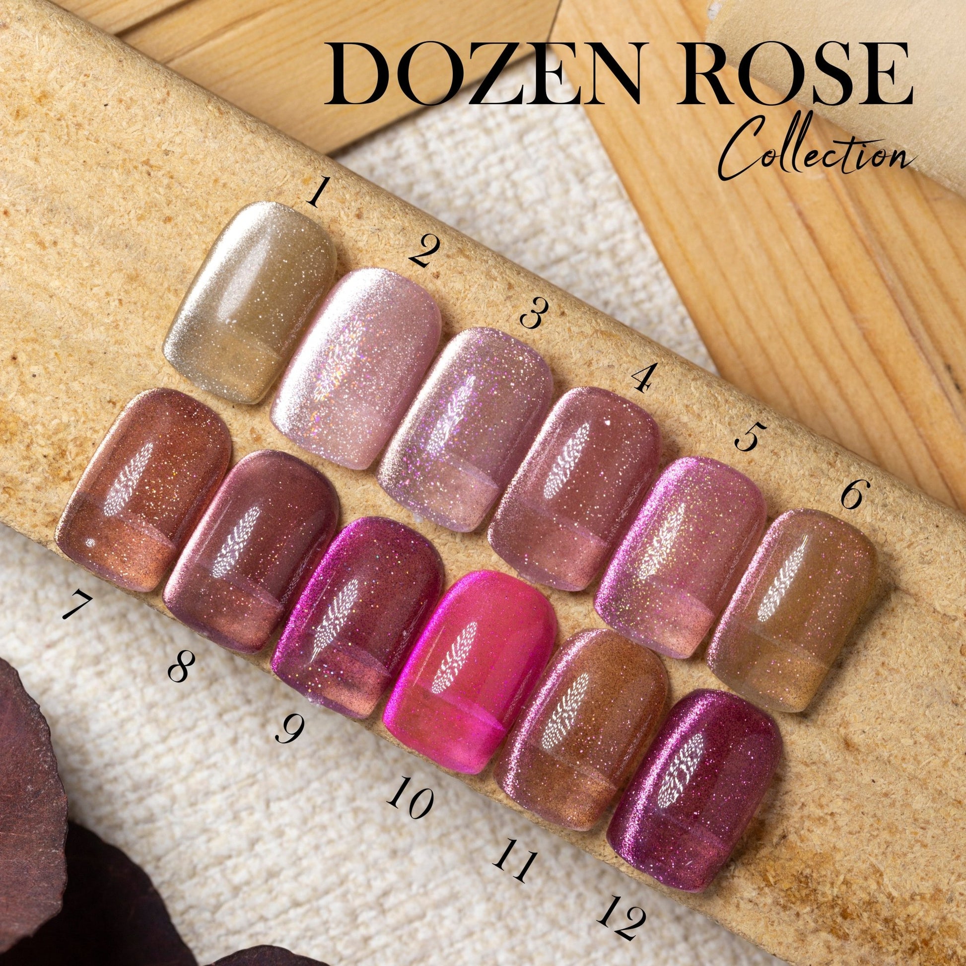 LDS DR08 - Gel Polish 0.5 oz - Dozen Roses Collection - DTK Nail Supply