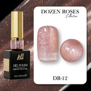 LDS DR12 - Gel Polish 0.5 oz - Dozen Roses Collection - DTK Nail Supply