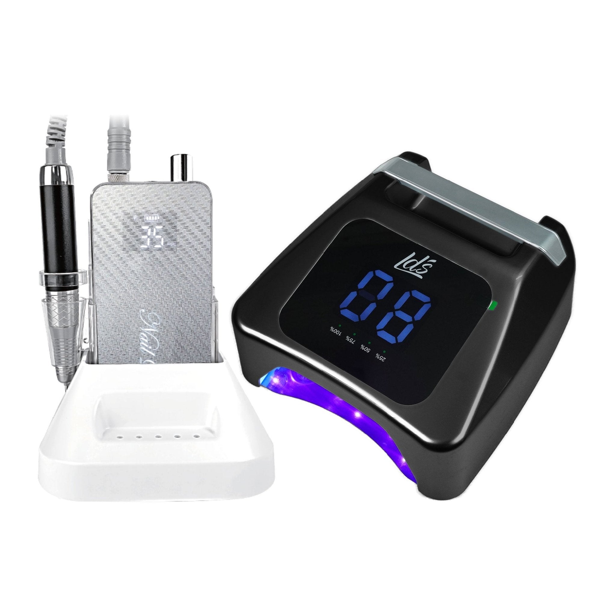 LDS Drill Nail + LDS Lamp Nail - DTK Nail Supply