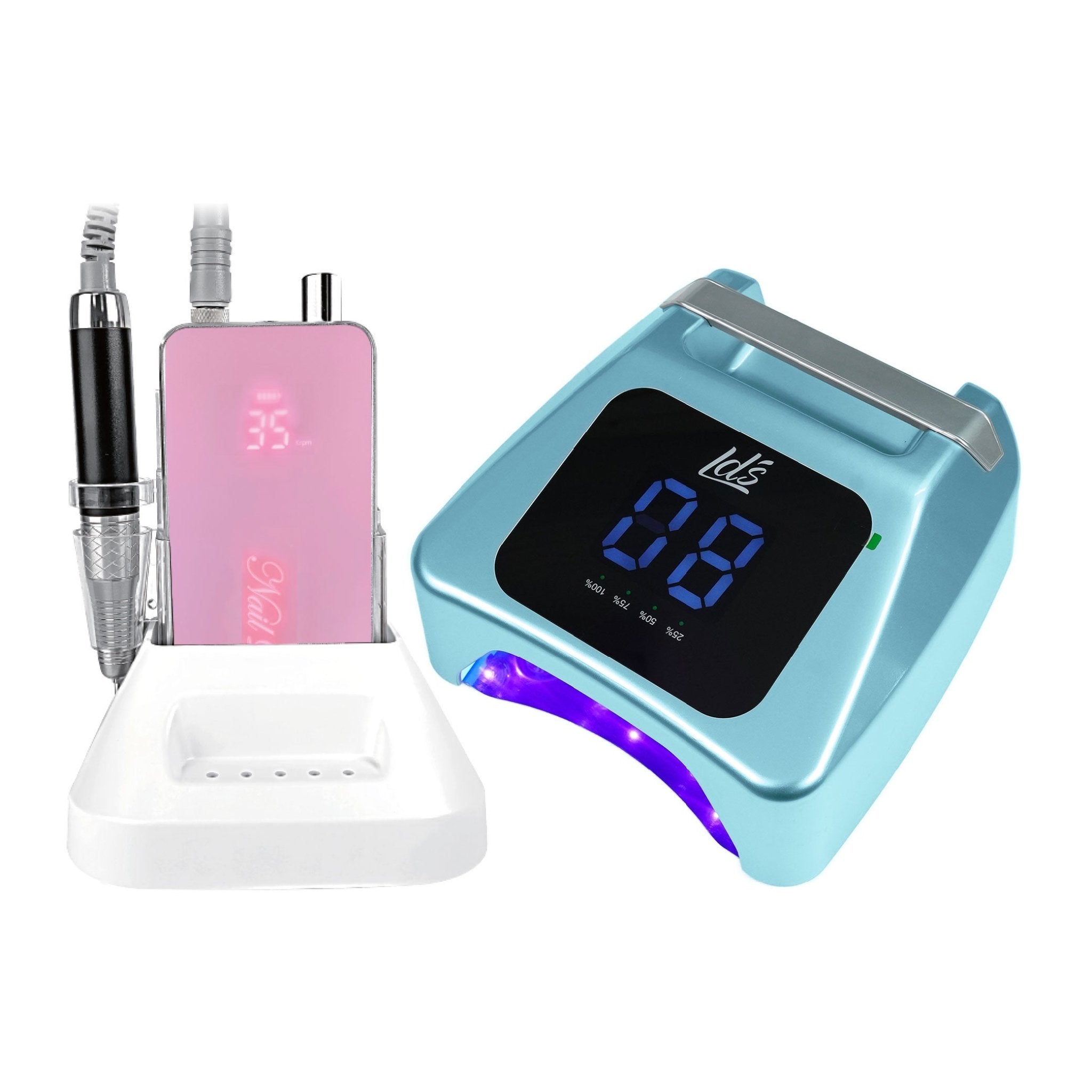 LDS Drill Nail + LDS Lamp Nail - DTK Nail Supply