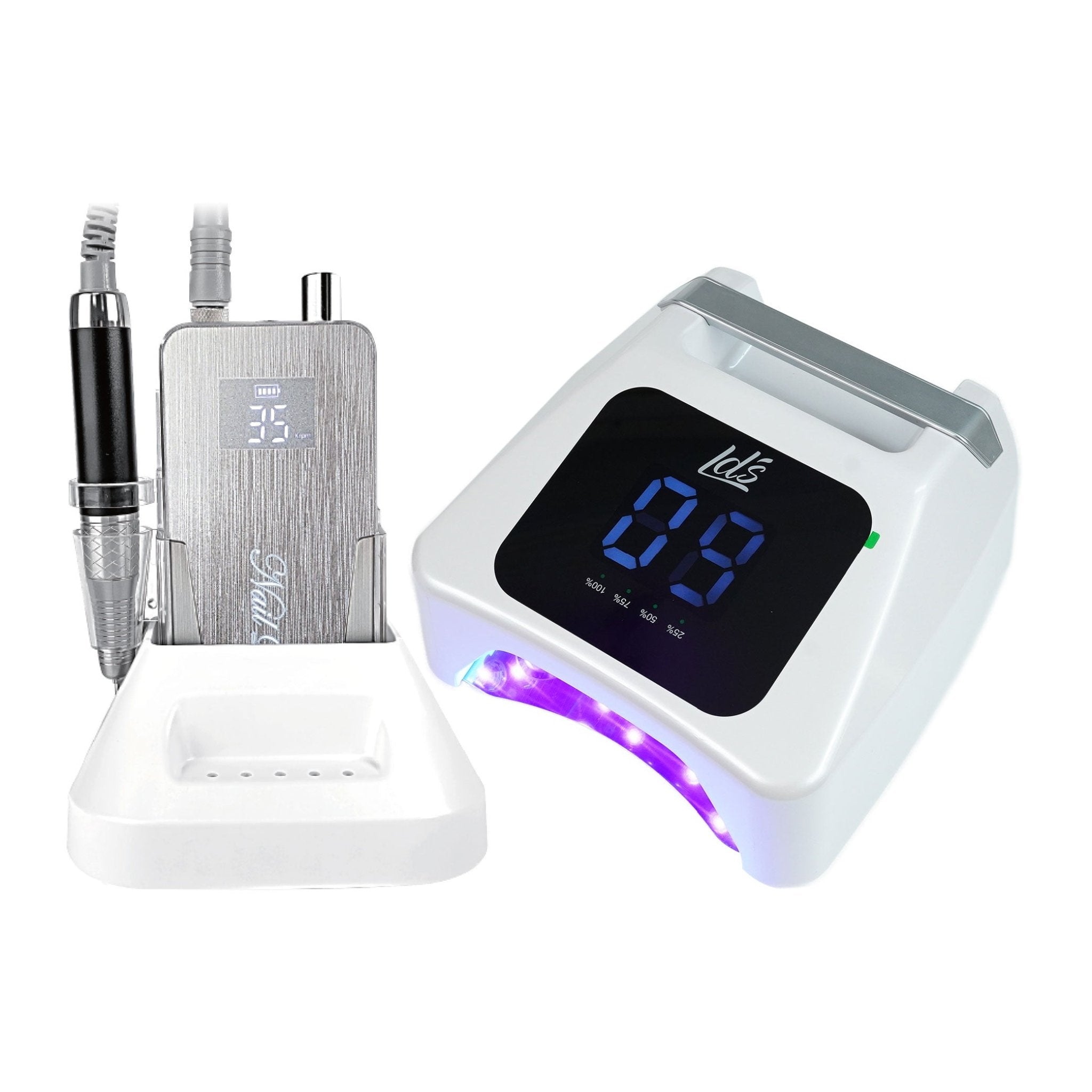 LDS Drill Nail + LDS Lamp Nail - DTK Nail Supply