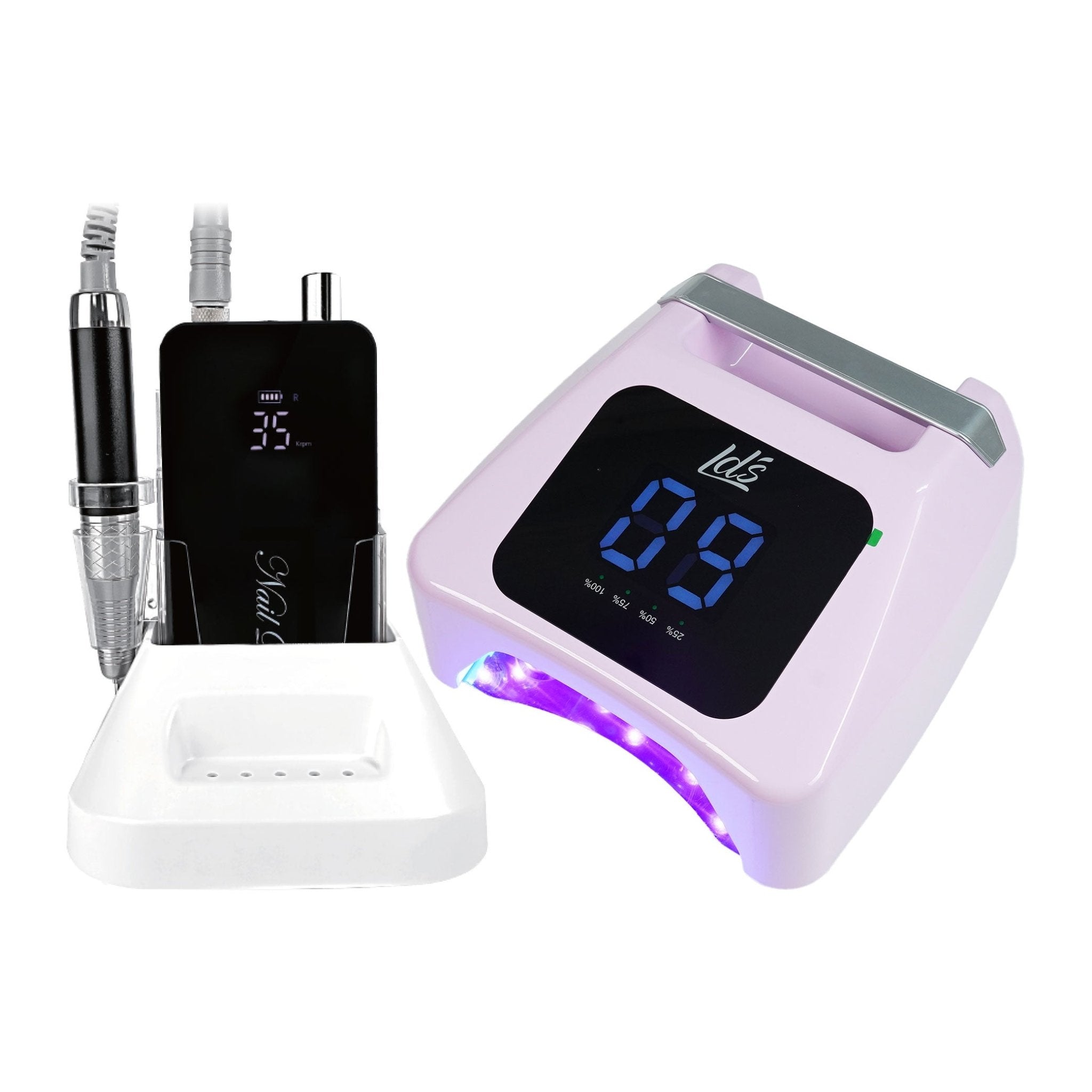 LDS Drill Nail + LDS Lamp Nail - DTK Nail Supply