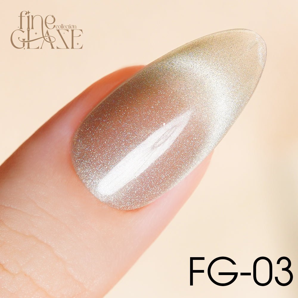 LDS FG03 - Fine Glaze Cat Eye Gel Collection - DTK Nail Supply