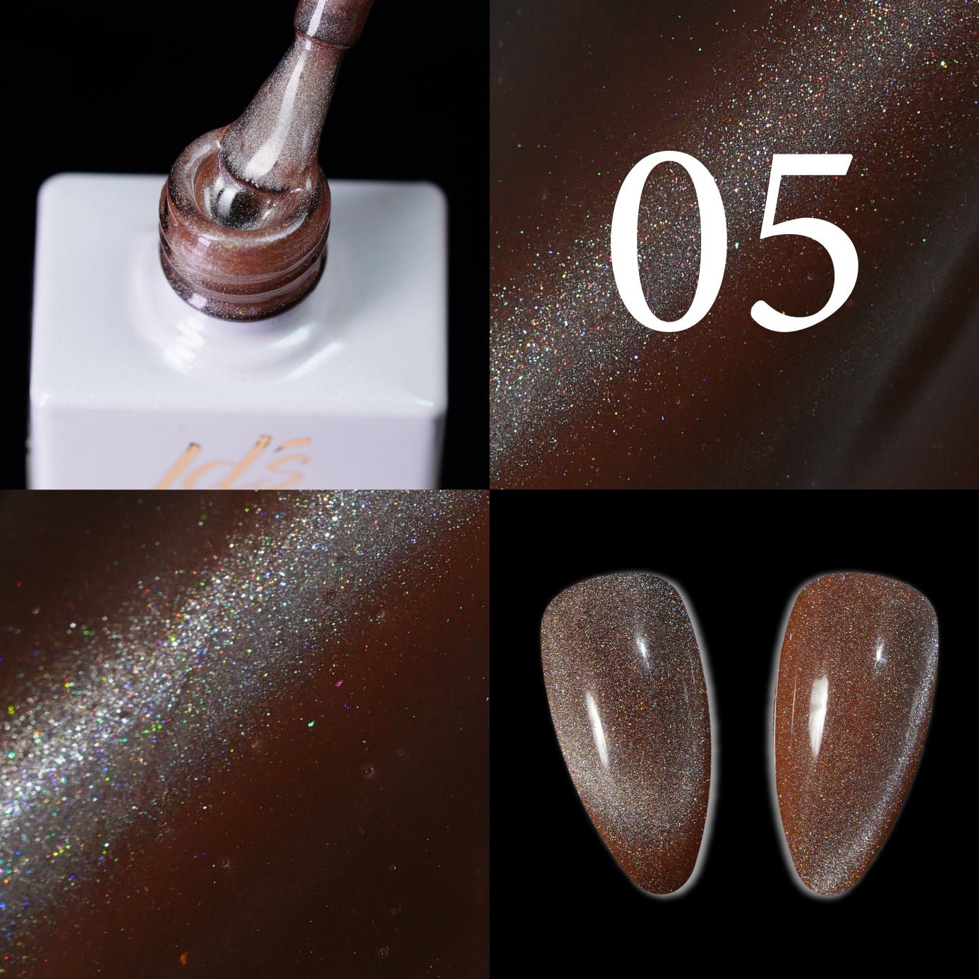 LDS FG05 - Fine Glaze Cat Eye Gel Collection - DTK Nail Supply