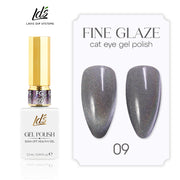 LDS FG09 - Fine Glaze Cat Eye Gel Collection - DTK Nail Supply